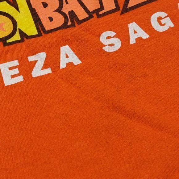 Dragon Ball Z Frieza Saga T-Shirt Orange Sz L - Picture 5 of 10